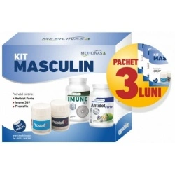 3 x Kit Masculin - Stimuleaza regenerarea musculara la barbati