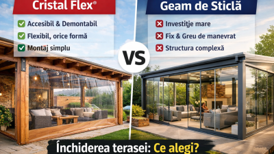 Inchiderea terasei - Cristal Flex® vs. sticlă — pro și contra