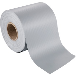 Kerítésvédő szalag 19 cm × 50 m – szürke PVC