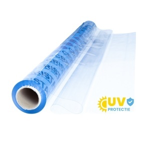 0.5 mm | 1.5 m x 15 m - Folie transparenta pentru inchidere terasa, foisor - Cristal Flex® 500