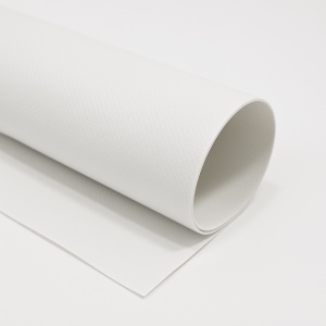 Detaliu țesătură prelată PVC 550 gr/mp acoperită pe ambele fețe