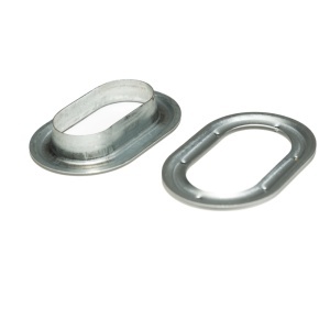 10 darabos készlet – ovális patentek 42 × 22 mm
