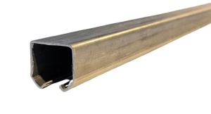 Detaliu șină aluminiu 15 mm 2 m pentru culisare prelată terasă
