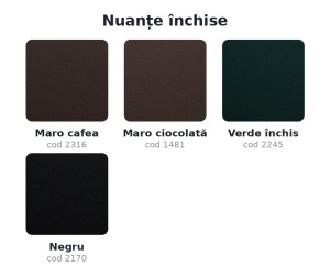 Pânză copertină acrilică - nuanțe închise - material protecție solară