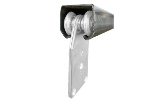 Cărucior 15 mm montat pe șina de culisare pentru închidere terasă