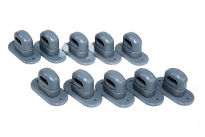 Forgatható rögzítőpántok (gombok) – kompatibilisek a 42 × 22 mm-es ovális patentekkel - Img 2