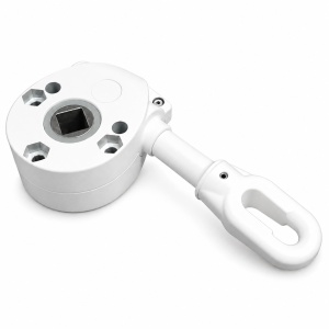 Reductor manual 9:1 pentru rulou copertină și închidere terasă, cu ochi pentru manivelă - Img 3