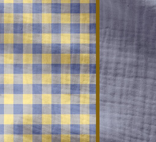 Muselină Yarn-Dyed
