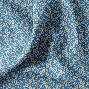 Bumbac Imprimat Floricele Mici - Blue & White
