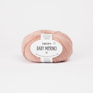 DROPS Baby Merino Uni Color 01 White - Img 2