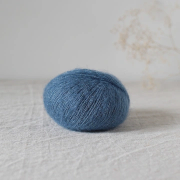 Fir mohair cu mătase De Rerum Natura Bérénice - L'Heure Bleue