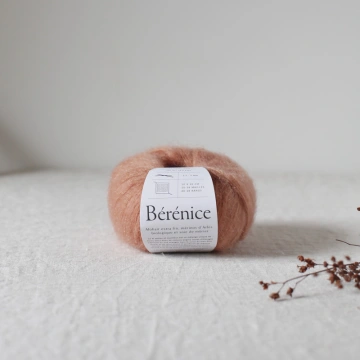 Fir mohair cu mătase De Rerum Natura Bérénice - Or Rose - Img 3
