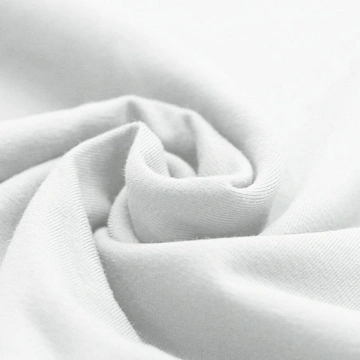 Jerse Bumbac Organic - White