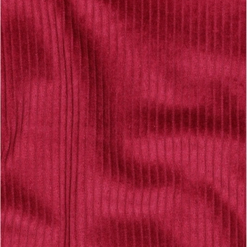 Material Catifea Reiată Corduroy Prespălat 4.5W, 100% bumbac - Cerise