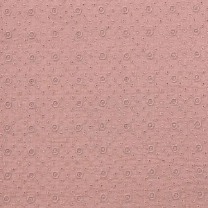 Material Muselină Brodată Flori, 100% bumbac - Tea Rose - Img 2