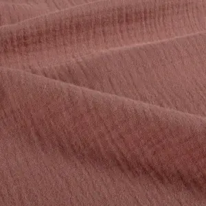 Material Muselină Dublă, 100% bumbac - Brique