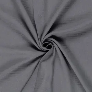 Material Muselină Dublă, 100% bumbac - Grey - Img 3