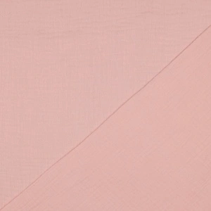 Material Muselină Organică GOTS, 100% bumbac - Light Rose - Img 4