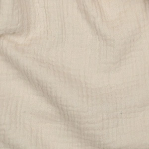 Material Muselină Organică GOTS, 100% bumbac - Natural - Img 2