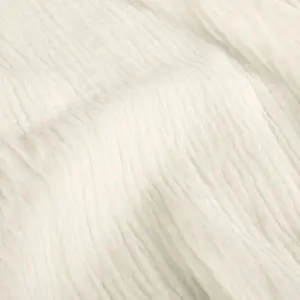 Material Muselină Organică GOTS, 100% bumbac - Off White