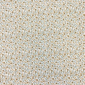 Muselina Imprimata - Yellow & Brown