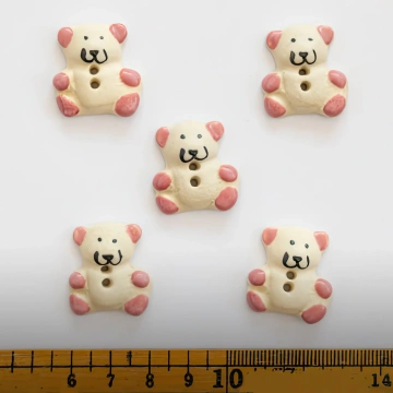 Nasturi Ursuleți Roz - Incomparable Buttons