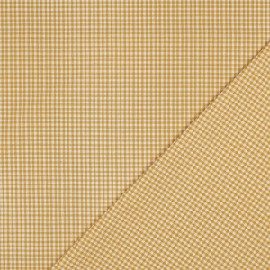Poplin Bumbac Yarn Dyed Carouri 2.7mm - Ocru - Img 3