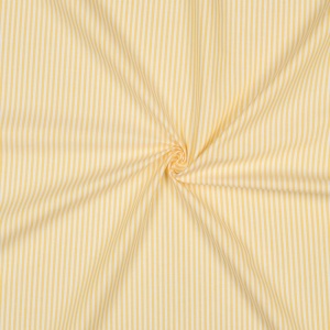 Poplin Bumbac Yarn Dyed Dungi 3mm- Galben - Img 2