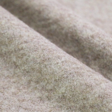 Stofă Loden din Lână 100% (Lână Fiartă) - Melange Beige