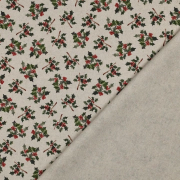 Canvas Crăciun - Crenguțe de ilex - Img 4