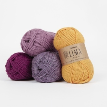 DROPS Lima Uni 5820 Ruby Wine - Img 2
