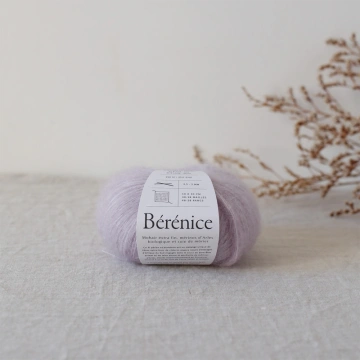 Fir mohair cu mătase De Rerum Natura Bérénice - Lilas - Img 3