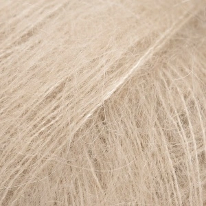 Fir mohair cu mătase DROPS Kid-Silk Uni 54 Bright Sand