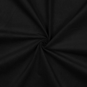 Material Babycord 21W (Velur) Bumbac Uni - Black - Img 3