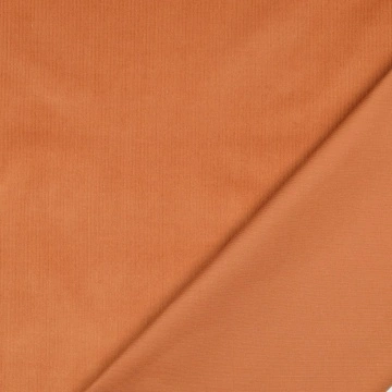 Material Babycord 21W (Velur) Bumbac Uni - Cognac - Img 4