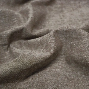 Material In Subțire Chambray Maro - Brown