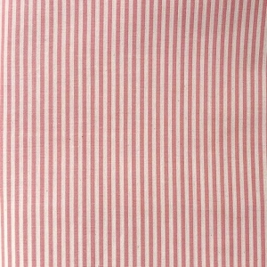 Material Subțire cu Dungi din Bumbac și Vâscoză - White & Coral