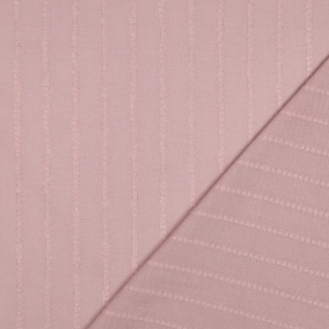 Material Voile Bumbac Brodat - Old Rose - Img 3