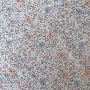 Poplin Premium Imprimat Digital Flori - Summertime Feelin Nude Pink - Img 4