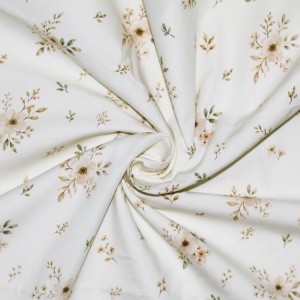 Poplin Premium Imprimat Digital Floricele - Natural Flower Bouquet - Img 2