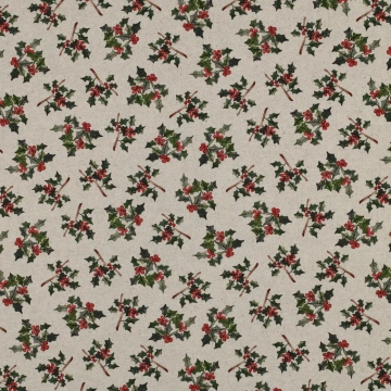 Canvas Crăciun - Crenguțe de ilex