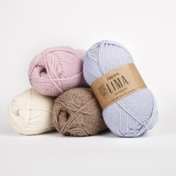 DROPS Lima Uni 4305 Blue Indigo - Img 5