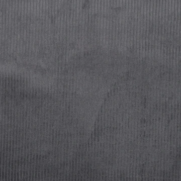 Material Catifea Reiată Corduroy Prespălat 4.5W, 100% bumbac - Dark Grey - Img 2