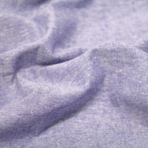 Material In Subțire Chambray Mov - Liliac