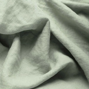 Material In Subțire Prespălat, 100% in - Dusty Green