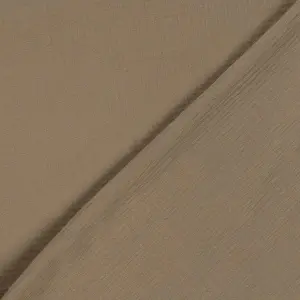 Material Muselină Dublă, 100% bumbac - Camel - Img 4
