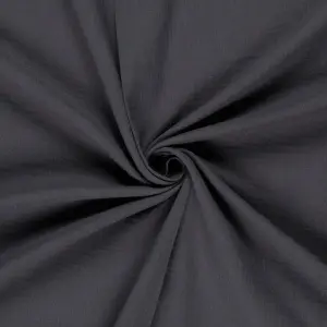 Material Muselină Dublă, 100% bumbac - Dark Grey - Img 3