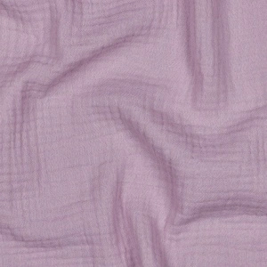Material Muselină Organică GOTS, 100% bumbac - Light Liliac