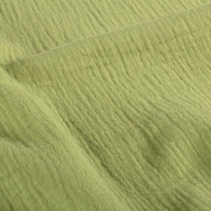 Muselina Dubla - Olive Green