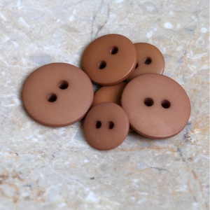 Nasturi Clasici Mati 10mm - Pecan Pie - 5 Bucati